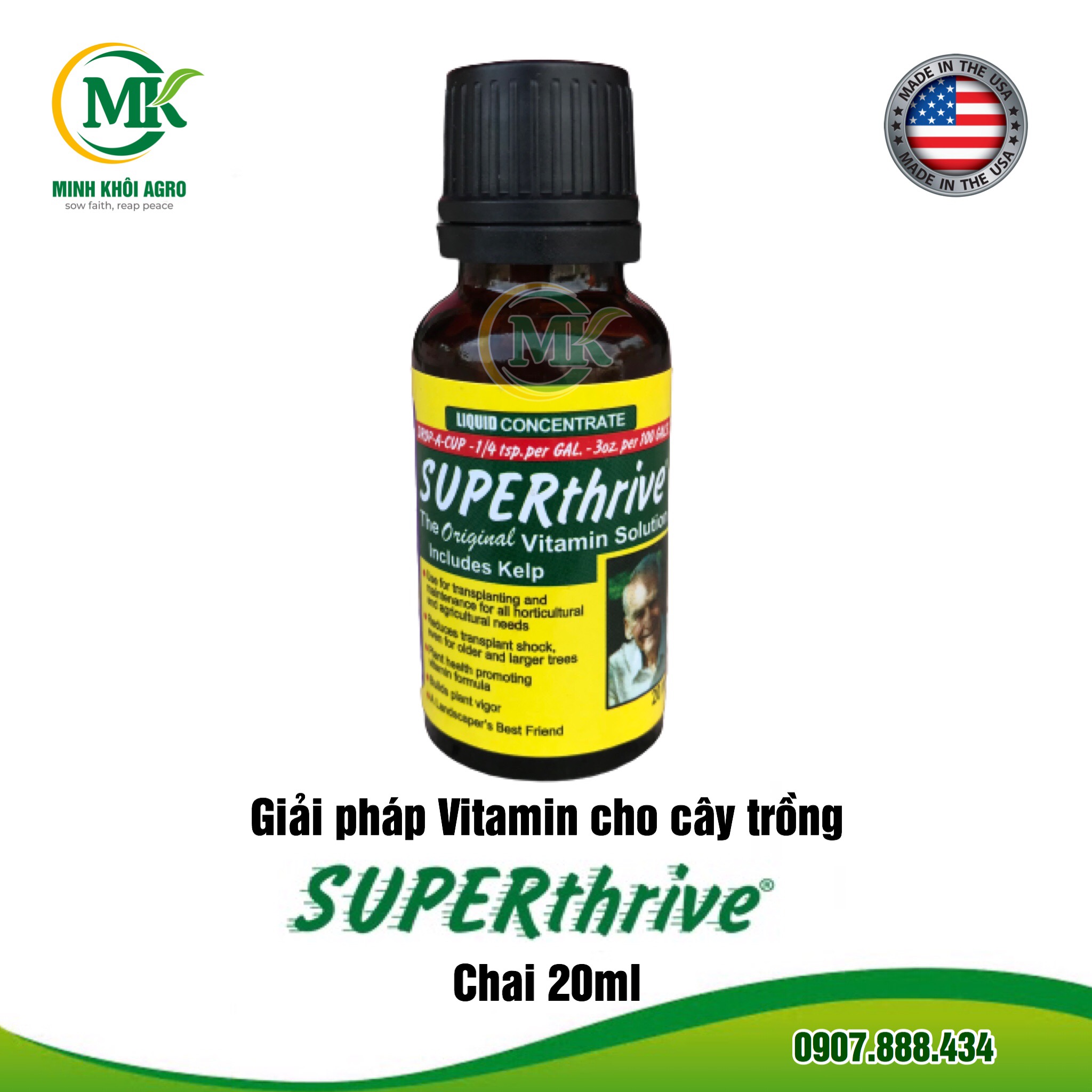 Vitamin cho cây trồng SuperThrive - Chai 20ml